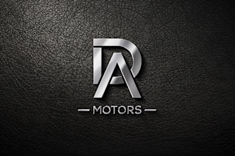 design modern monogram and initial letters logo