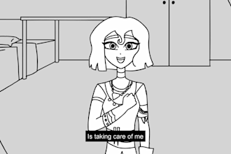 draw animatic storyboard video for film and commercial