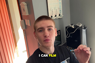 make authentic ugc video ads as a male ugc creator