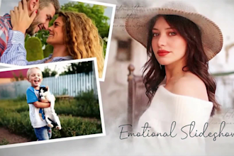 create photo slideshow, beautiful slideshow video with your photos
