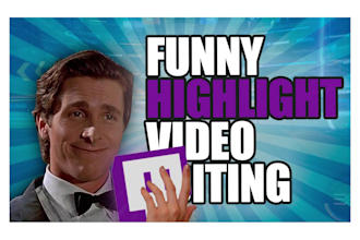 edit your raw twitch stream into youtube highlight video