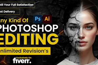 do professional adobe photoshop editing, color change and photo retouching