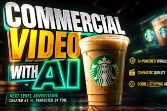 edit pro commercial video ads and promotional video for business with ai