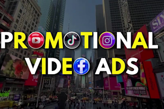 create commercial promotional marketing promo short video ads for your business
