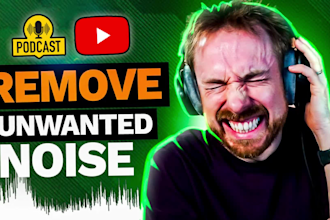 do audio clean up, noise removal, and professional audio editing