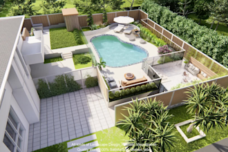 design your landscape, garden,front yard, backyard with 3d realistic renderings