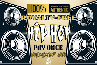 deliver hip hop background music packs for your content