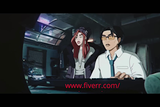 2d music video, cartoon animation video, 2d nsfw short film, 2d anime fighting