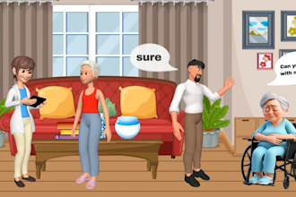 create a professional 3d explainer video for you