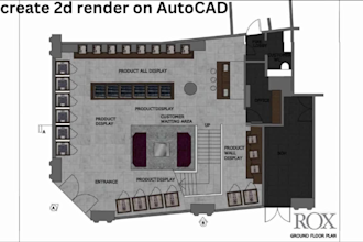 redraw floor plan, pdf to cad, and image to dwg, with scale