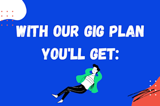 write a winning fiverr gig plan that sells more
