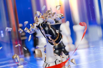 3d board game animation tabletop chess crowdfunding kickstarter video for game