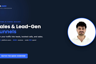 build your systeme io sales funnel and lead generation funnel