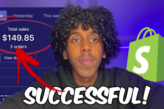 build high converting dropshipping shopify website or store