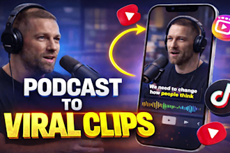 turn your podcast into short viral clips