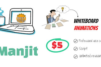make a whiteboard animation explainer video