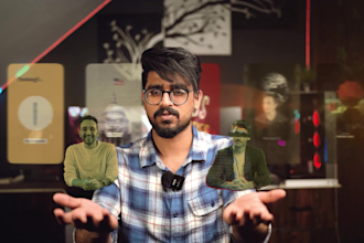 edit professional short reels and talking head videos as ali abdaal iman gadzhi