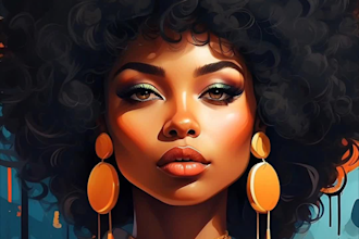 recreate you as a hyper realistic 2d 3d character of your own choice