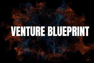 create venture blueprint pitch deck for startup fundraising