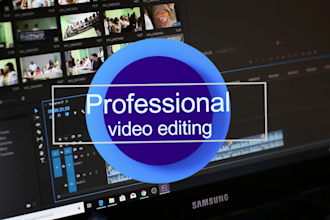 edit a professional video