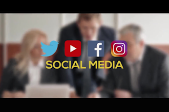 create a short commercial video for social media
