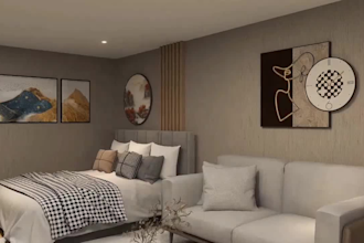 make an interior walkthrough animation for apartments