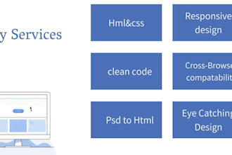 be front end web developer and responsive web designer