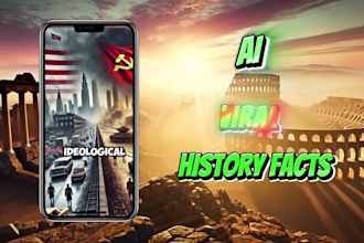 do ai viral history facts faceless youtube shorts, tiktok, instagram reels