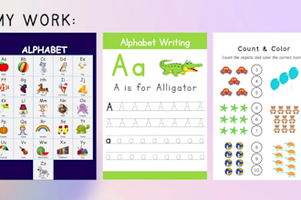 design children kindergarten worksheets and kids activity books