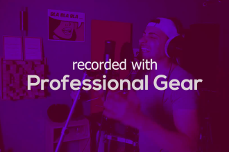 record pro male singing or rap vocals to your music