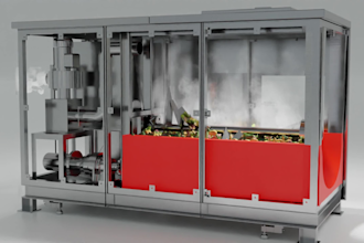 create 3d industrial technical animation