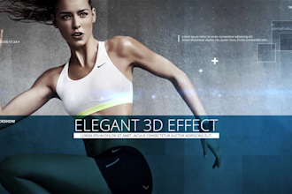 create a 3d slideshow with your photos and videos