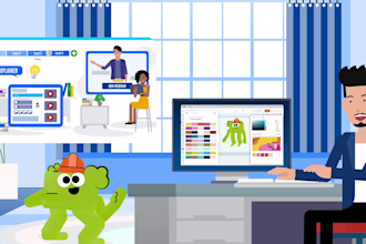 create 2d animated explainer video or 2d animation within 24h