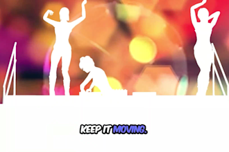 create ai animated music lyric song video in any style