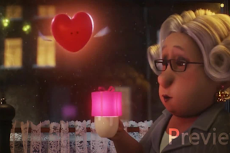 make happy people christmas greeting video