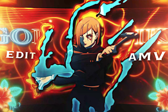 edit 4k anime music video for youtube, tik tok, instagram