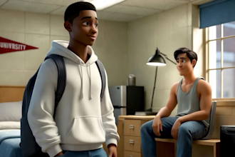 create pixar style 3d  animation for ads and storytelling