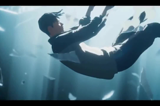 2d japanese animation,anime style,memecoin animation,2d frame to frame animated
