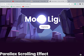 build parallax website with high performance