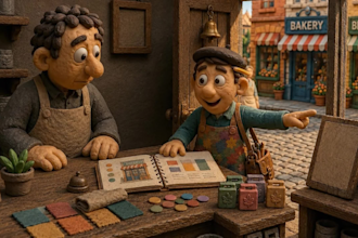 creat modern ai claymation animation stop motion animation claymation for brands
