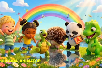 create ai 3d cartoon videos for youtube