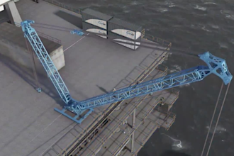create 3d industrial energy renewable animation offshore engineering animation