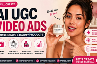ai ugc ai ugc ads ai ugc video ugc video ads for skincare, beauty, products