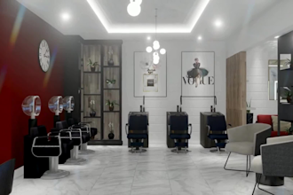do 3d beauty salon render, spa interior, skincare clinic , barber shop interior