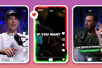 edit instagram reels, tiktok, shorts with branded captions