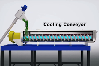 create 3d industrial animation, machinery and process animation video