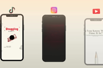 create viral faceless  shorts, reels and tiktoks