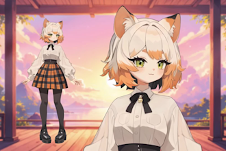draw and rig live2d model vtuber rigging 2d vtuber avatar anime art commission