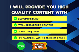 write SEO medical articles and health blogs