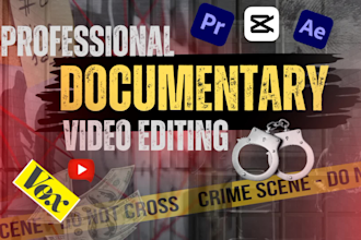 edit cash cow, documentary, historical and true crime youtube videos